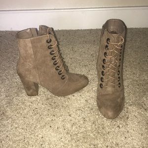 Heeled booties